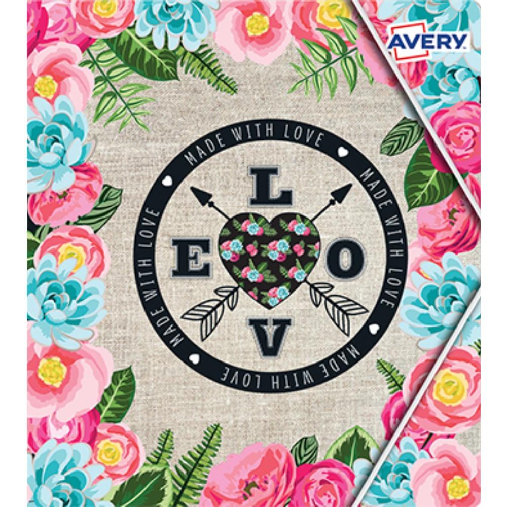 CARPETA TRES SOLAPAS N°3 - Loving Flowers