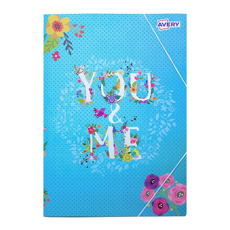 CARPETA TRES SOLAPAS OFICIO - You & Me