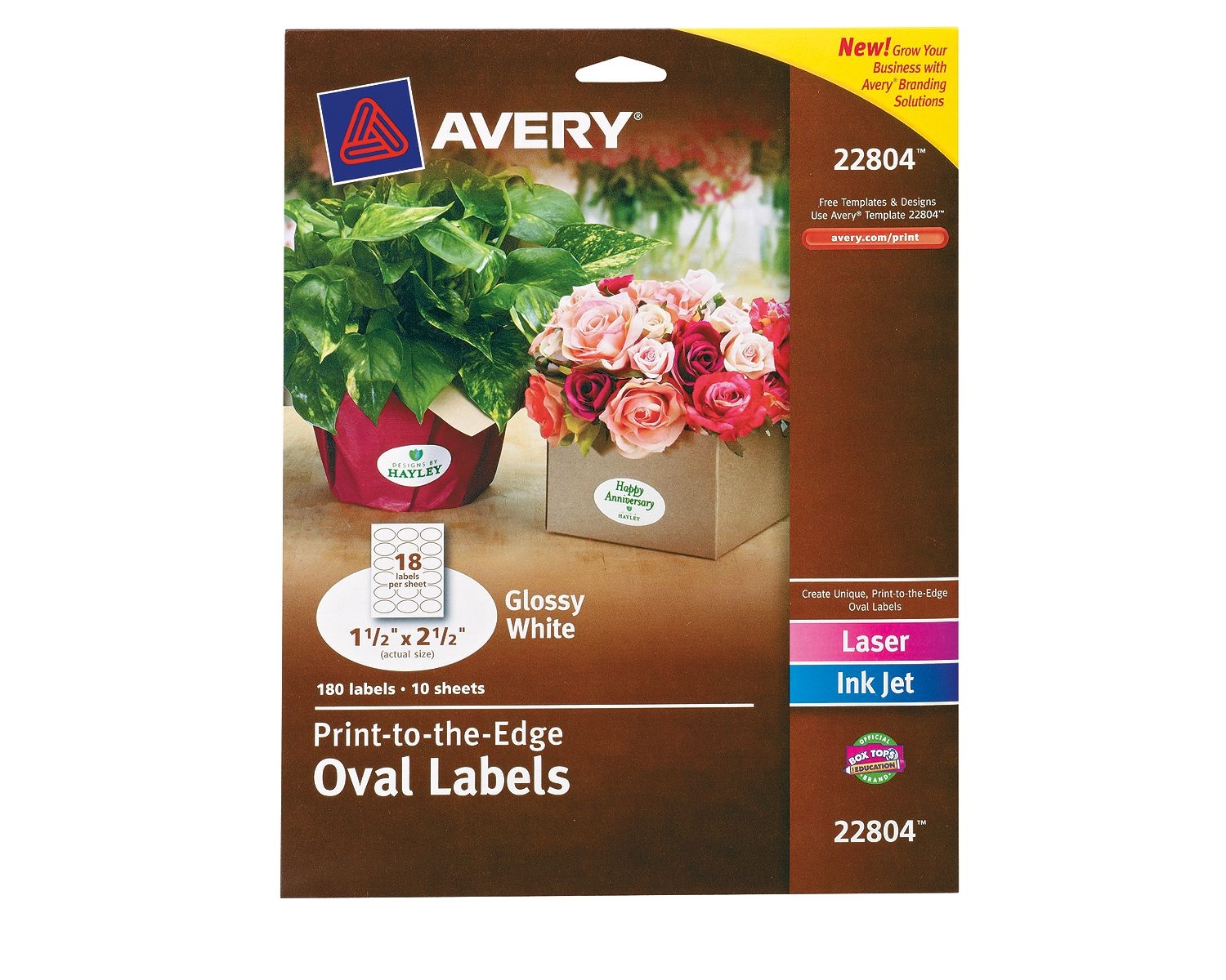 ETIQUETAS ADHESIVAS IMPRIMIBLES OVALADAS 6.3 x 3.8 CM - 180 Unds