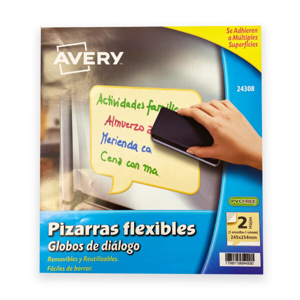 PIZARRA FLEXIBLE AVERY COLOR