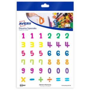 STICKERS DE NUMEROS