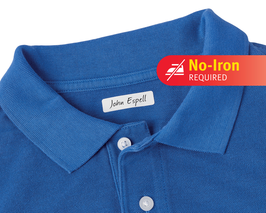 ETIQUETAS AVERY PARA IDENTIFICAR ROPA 4.4 x 1.2 CM - 54 Unds - Imagen 2