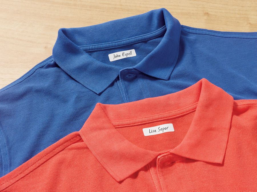 ETIQUETAS AVERY PARA IDENTIFICAR ROPA 4.4 x 1.2 CM - 54 Unds - Imagen 3