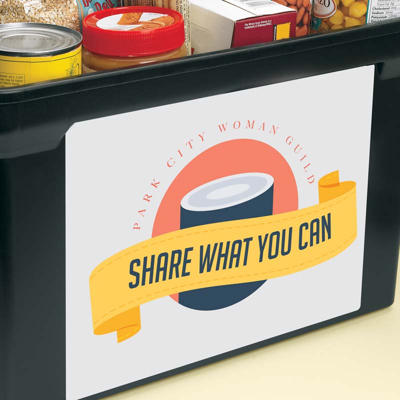 ETIQUETAS ADHESIVAS IMPRIMIBLES AVERY BLANCAS 27.9 x 21.6 CM - 25 Unds - Imagen 3