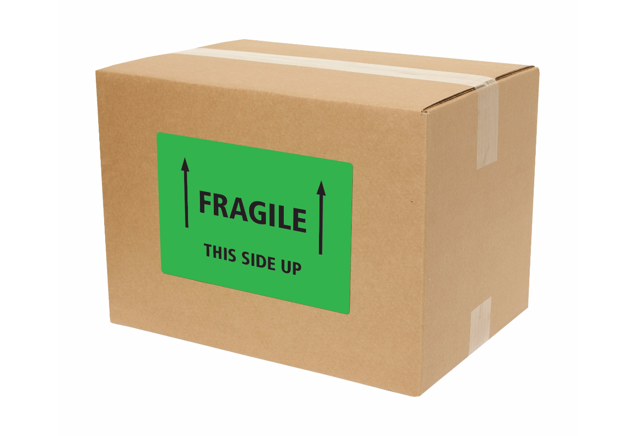 ETIQUETAS IMPRIMIBLES FLÚO 10.2 x 5.1 CM - 30 Unds - Imagen 2