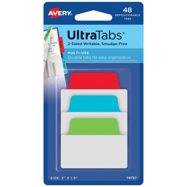 ULTRA TABS MINI REPOSICIONABLES 5.08 X 3.81