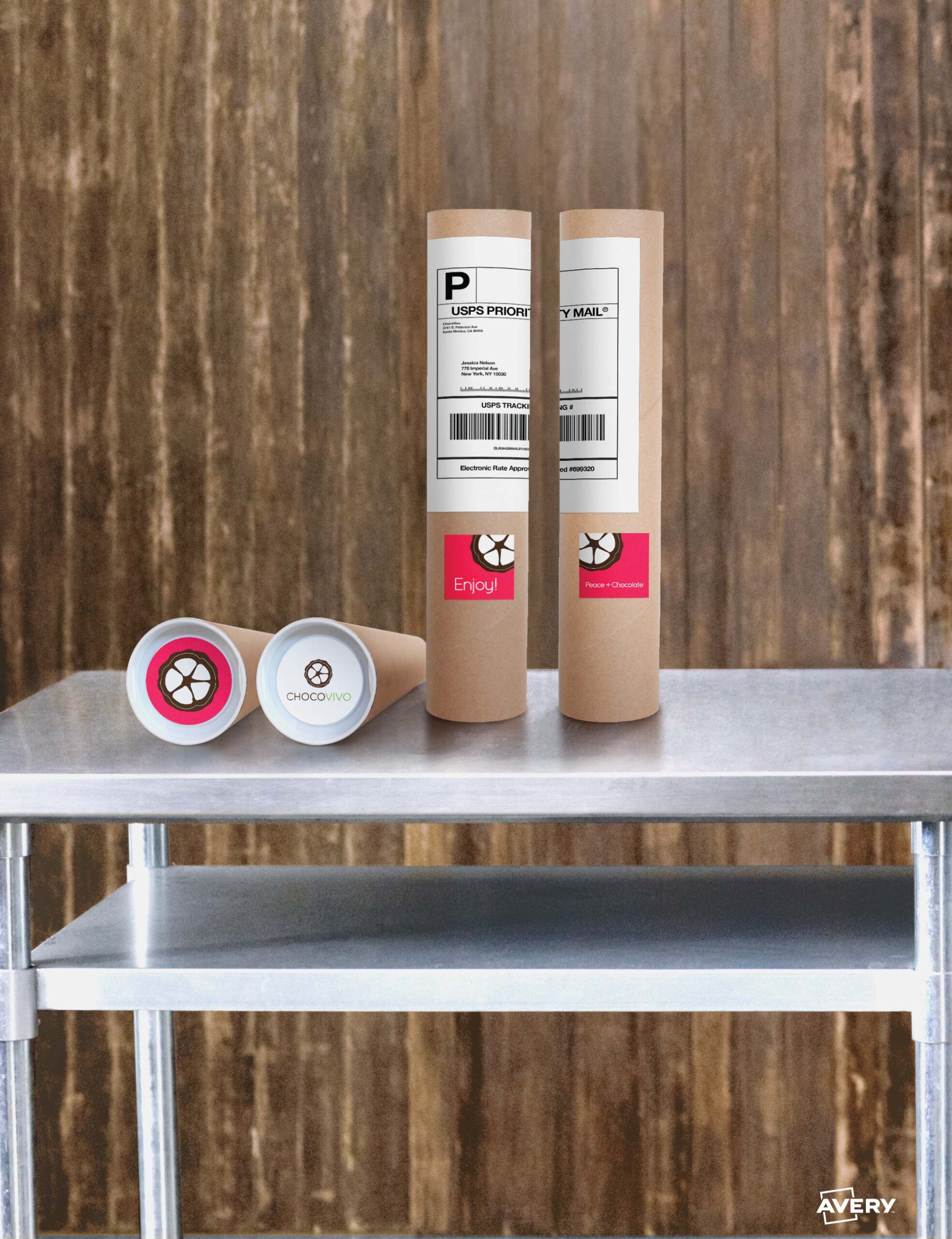 ETIQUETAS ADHESIVAS IMPRIMIBLES AVERY BLANCAS 20 x 14.4 CM - 200 Unds - Imagen 4