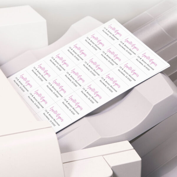 ETIQUETAS ADHESIVAS IMPRIMIBLES AVERY BLANCAS 6.4 x 3.8 cm - 525 Unds - Imagen 2