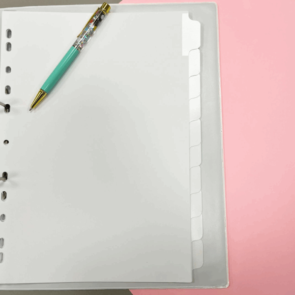 SEPARADORES PERSONALIZABLES PRINT TAB A4 12 POSICIONES - Imagen 4