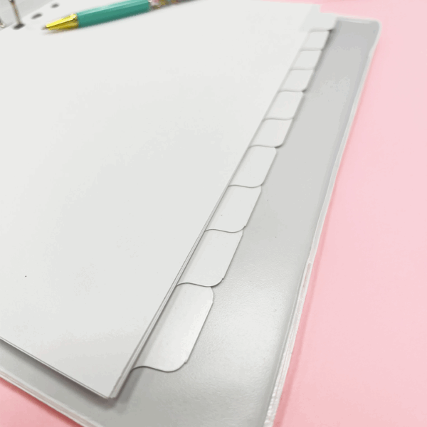 SEPARADORES PERSONALIZABLES PRINT TAB A4 12 POSICIONES - Imagen 3